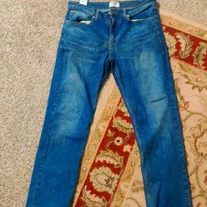 Levi's Denizen Denim blue jeans, men's size 34/32